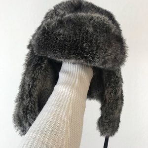 Faux Fur Trapper Hat